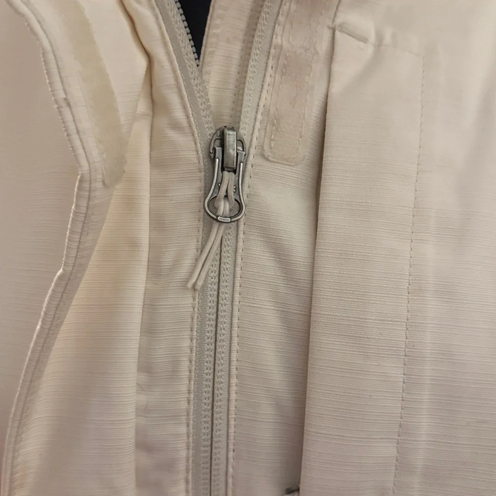 Th North Face Ivory Ski Snow Jacket Coat Hood Size XL - Picture 6 of 10